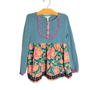 Matilda Jane Girls Size 8 Tunic Top Once Upon a Time Collection